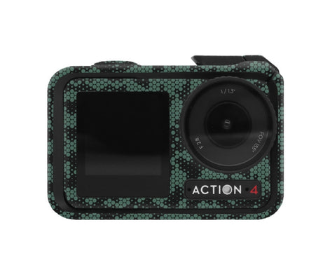 For DJI Action 4 Motion Camera Stickers All Inclusive Photo Frame Color Changing Stickers Accessories, AC4-01, AC4-08 Circuit White, AC4-09 Circuit Black, AC4-10 Circuit Dark Gold, AC4-11 Circuit Red, AC4-12 Circuit Blue, AC4-13 Snake Scale Black      ...