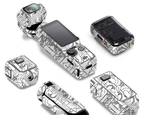 For DJI Pocket 3 Camera Stickers Anti-scratch Non-adhesive Protective Film