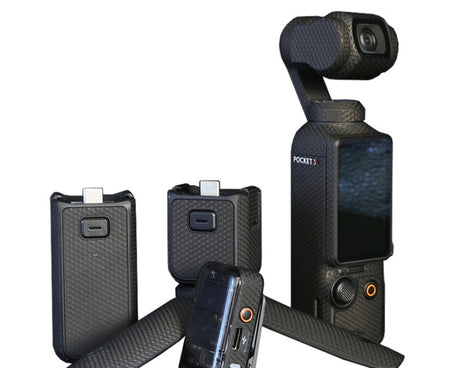 For DJI Pocket 3 Camera Stickers Anti-scratch Non-adhesive Protective Film