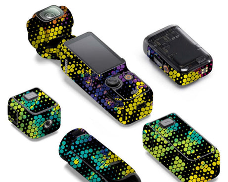 For DJI Pocket 3 Camera Stickers Anti-scratch Non-adhesive Protective Film