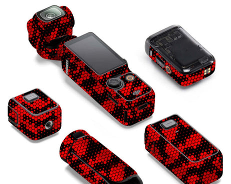 For DJI Pocket 3 Camera Stickers Anti-scratch Non-adhesive Protective Film