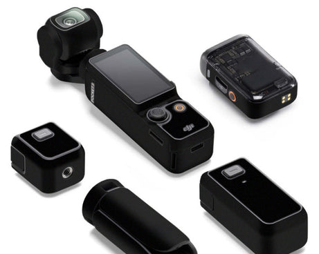 For DJI Pocket 3 Camera Stickers Anti-scratch Non-adhesive Protective Film