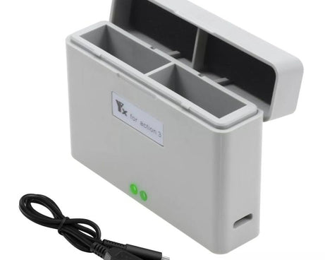 For DJI Action 3 / Action 4 Camera YX 2-Way Charger Battery Manager, 2-Way