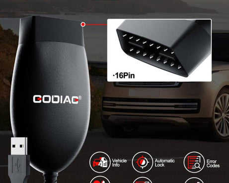 GODIAG GD101 J2534 Passthru Diagnostic Cable For Ford / Mazda / Honda / Toyota