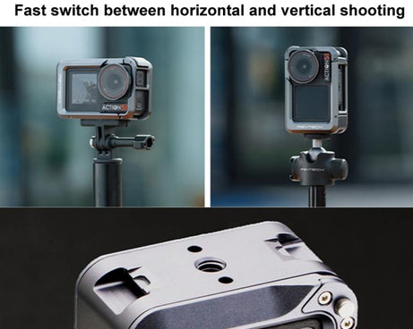 PGYTECH P-42C-010 Metal Rabbit Cage Aluminum Alloy Expanded Protective Border