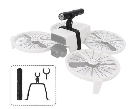 For DJI Flip CQT Night Flight Light Drone LED Flashlight Bracket Searchlight, Night Flight Light