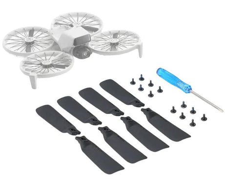 For DJI Flip RCSTQ 8pcs Drone Quick Release Replacement Noise Reduction Paddles