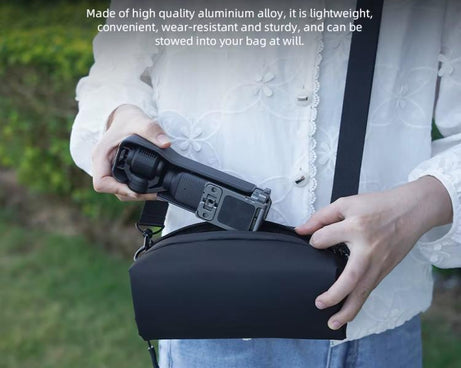 For DJI OSMO Pocket 3 BRDRC PO3005 Multi-functional Magnetic Base Expansion Back Clip Holder Adapter Bezel Accessory