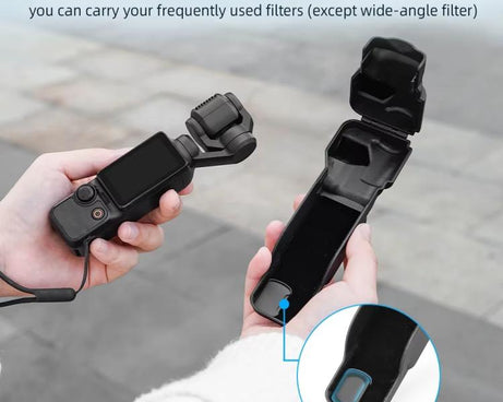 For DJI OSMO Pocket 3 BRDRC Lens Cap Camera Case Screen Protector Accessories