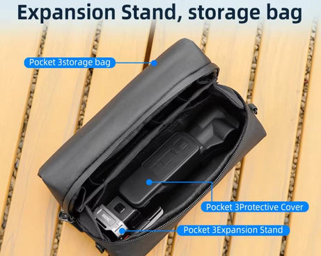 For DJI OSMO Pocket 3 BRDRC Lens Cap Camera Case Screen Protector Accessories