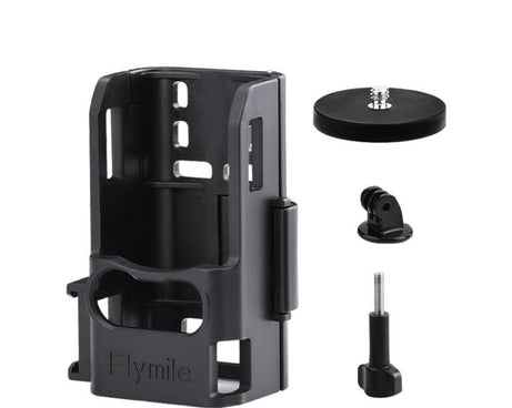 For DJI Osmo Pocket 3 Flymile Magnetic Bracket Fixed Base Back Clip Adapter Bezel Accessories