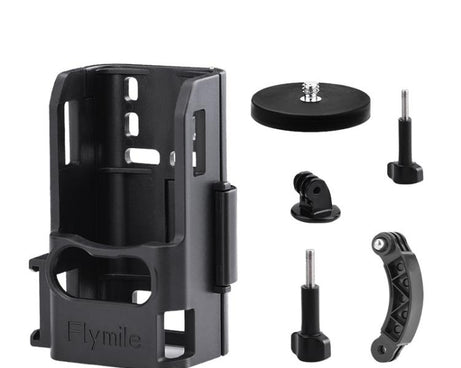 For DJI Osmo Pocket 3 Flymile Magnetic Bracket Fixed Base Back Clip Adapter Bezel Accessories