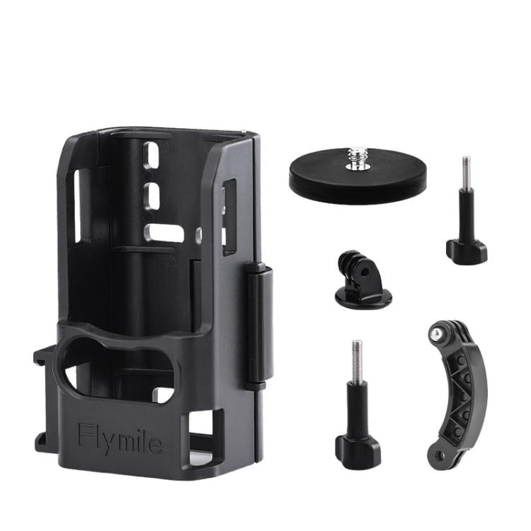 For DJI Osmo Pocket 3 Flymile Magnetic Bracket Fixed Base Back Clip Adapter Bezel Accessories