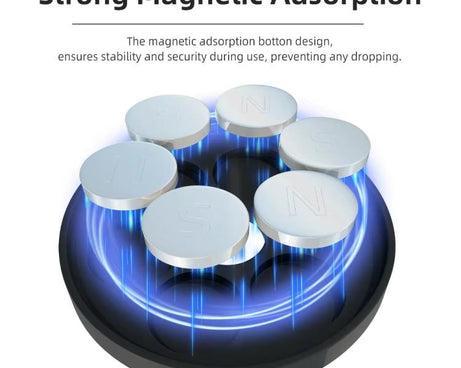 For DJI Osmo Pocket 3 Flymile Magnetic Bracket Fixed Base Back Clip Adapter Bezel Accessories