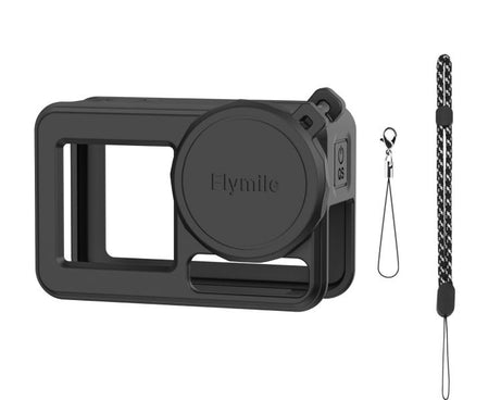 For DJI Osmo Action 3 / 4 / 5 Pro Flymile Silicone Cover Sport Camera Lens Drop Cases