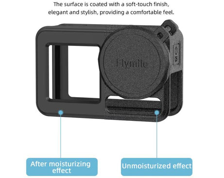 For DJI Osmo Action 3 / 4 / 5 Pro Flymile Silicone Cover Sport Camera Lens Drop Cases