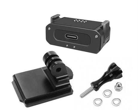 For DJI Osmo Action 2 Camera Magnetic Charging Base with 1/4 Inch & Arri Hole