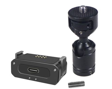 For DJI Osmo Action 2 Camera Magnetic Charging Base with 1/4 Inch & Arri Hole