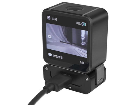 For DJI Osmo Action 2 Camera Magnetic Charging Base with 1/4 Inch & Arri Hole