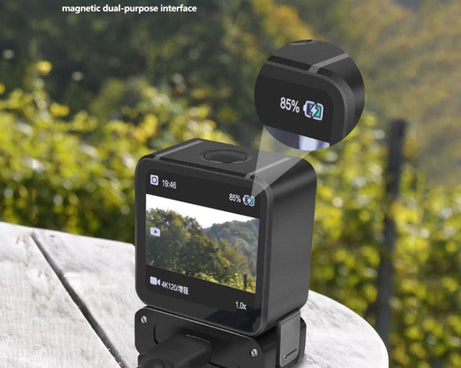 For DJI Osmo Action 2 Camera Magnetic Charging Base with 1/4 Inch & Arri Hole