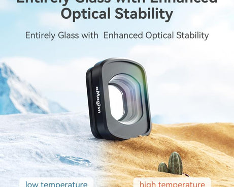 For DJI Pocket 3 aMagisn Magnetic Filter Accessories, 0.72X Wide Lens