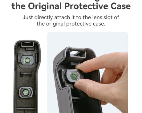 For DJI Pocket 3 aMagisn Magnetic Filter Accessories, 0.72X Wide Lens