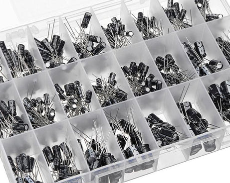 0.1uF-1000uF 24 Specifications Electrolytic Capacitor Kits, Electrolytic Capacitor Kits