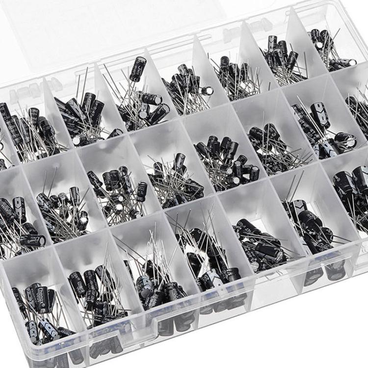0.1uF-1000uF 24 Specifications Electrolytic Capacitor Kits, Electrolytic Capacitor Kits