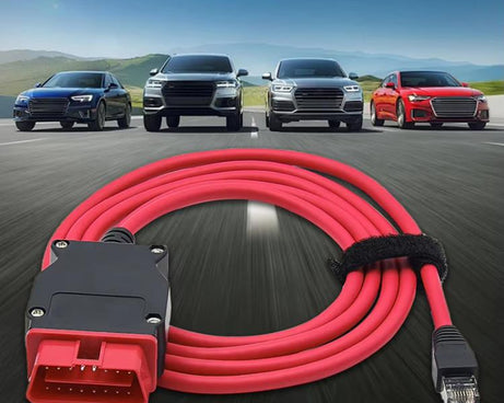 DOIP ENET Cable VAG DoIP Cable For Volkswagen / Audi MQB EVO, MLB, MEB Platform, For Odis-E V12.1.1