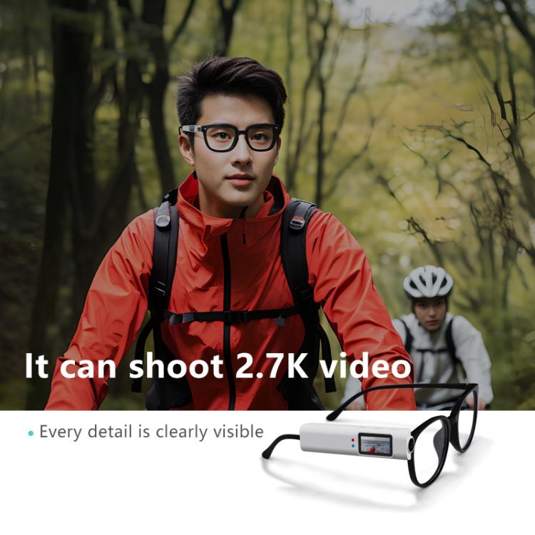 HD 2.7K FPV Eyeglasses Camera 0.96 inch IPS Color Screen Convenient Shooting