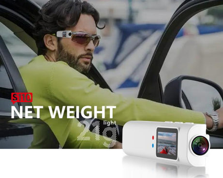 HD 2.7K FPV Eyeglasses Camera 0.96 inch IPS Color Screen Convenient Shooting