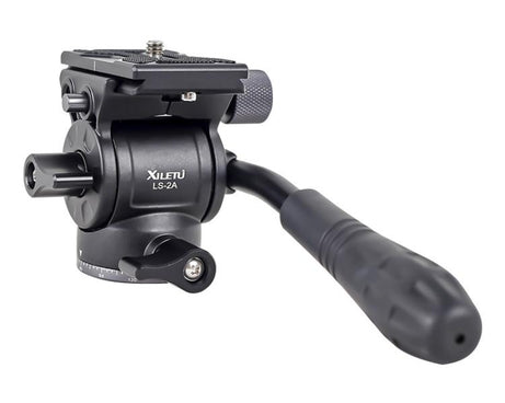 XILETU  LS-2A  Mini Hydraulic Damping Ball Head Tripod Head 360 Degree Panoramic Shooting