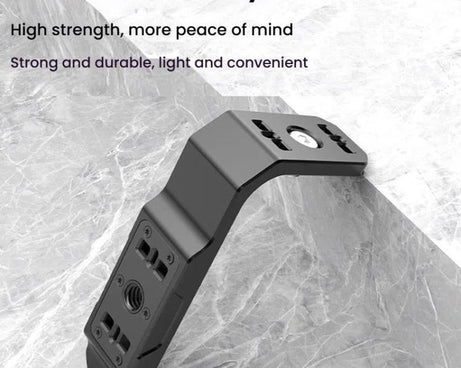 For Insta360 X4 / X3 HEPAIL AC56 Vertical Horizontal Magnetic Metal Bracket, AC56