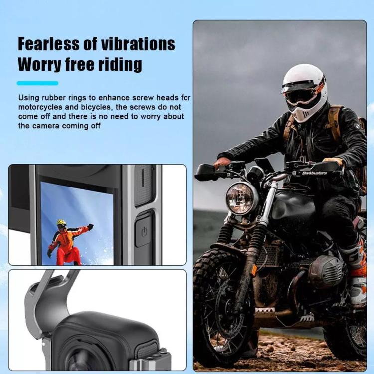 For Insta360 X4 HEPAIL Metal Heat Dissipation Magnetic Rabbit Cage, 0104