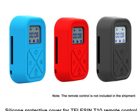 For TELESIN T10 Remote Control Silicone Protective Case Anti-scratch and Drop-proof Cover