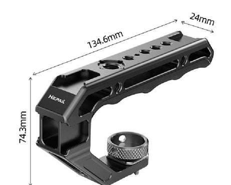 HEPAIL DSLR Camera Grip Rabbit Cage Universal Photographic Equipment Expansion Accessories Handheld, Arri, Cold Shoe, Slider