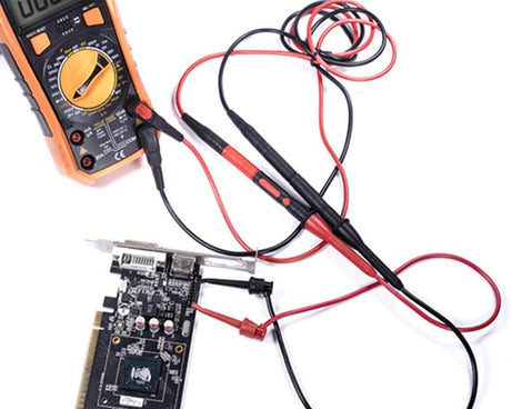 2mm Multimeter Test Hook Universal Digital Meter Probe Hook Direct Plug-In Test Probe Needle