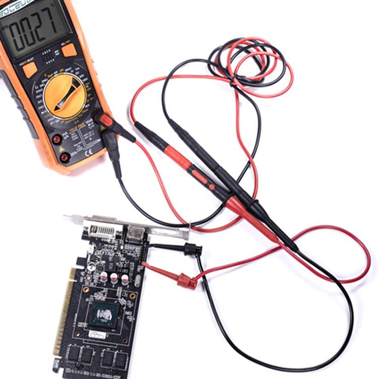 2mm Multimeter Test Hook Universal Digital Meter Probe Hook Direct Plug-In Test Probe Needle