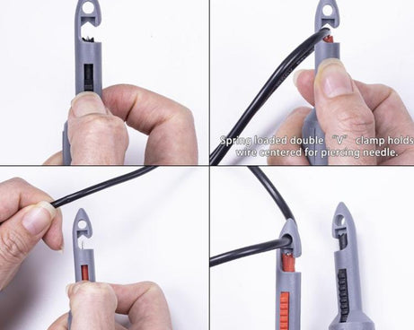 Universal Multimeter Test Piercing Probe For Auto Repair, 2mm Jack, 4mm Jack