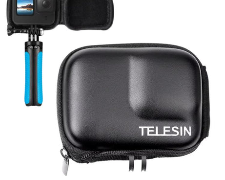 TELESIN Sports Camera Mini EVA Protective Storage Bag For GoPro HERO12 Black /11 Black /10 Black /9 Black