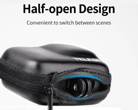 TELESIN Sports Camera Mini EVA Protective Storage Bag For GoPro HERO12 Black /11 Black /10 Black /9 Black