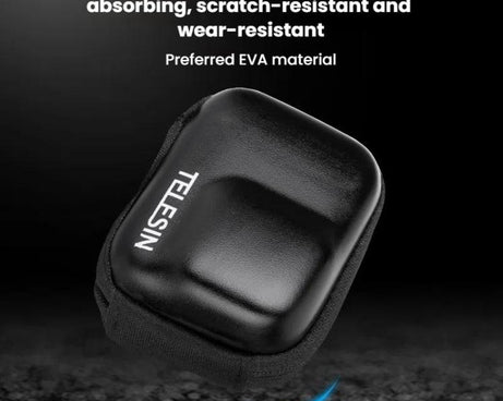 TELESIN Sports Camera Mini EVA Protective Storage Bag For GoPro HERO12 Black /11 Black /10 Black /9 Black