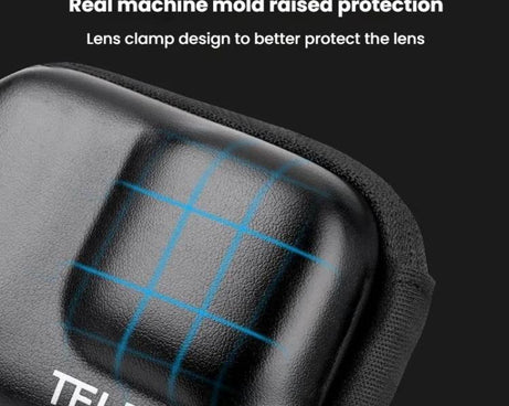 TELESIN Sports Camera Mini EVA Protective Storage Bag For GoPro HERO12 Black /11 Black /10 Black /9 Black