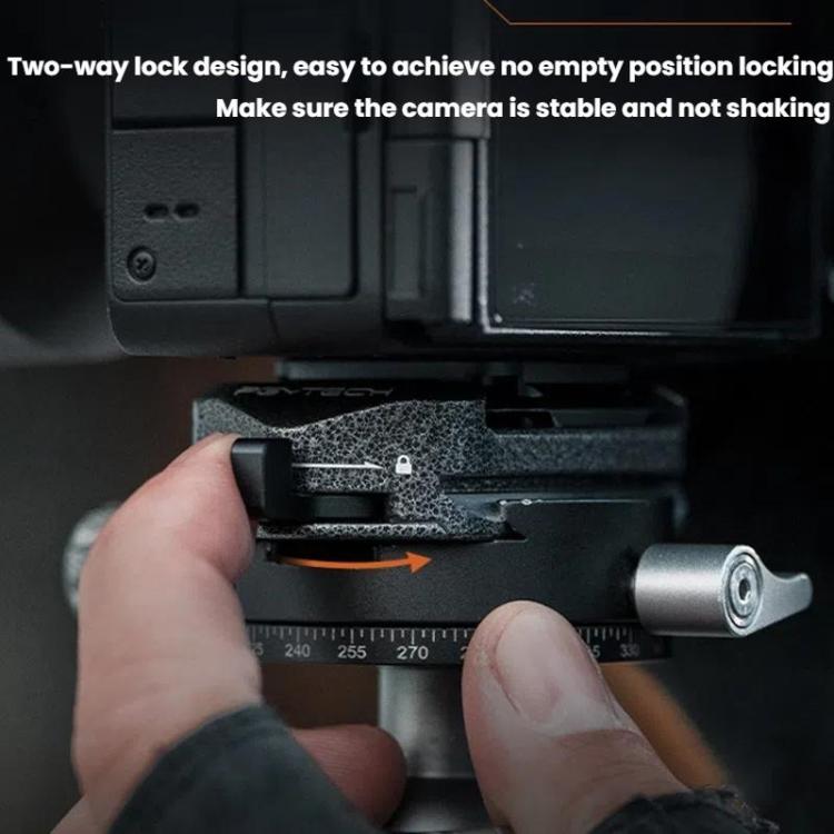 PGYTECH Camera Arca Quick Release Mount V2 Interface Tripod Accessory