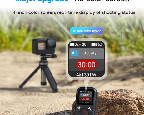 TELESIN T13 60m Sports Camera Wireless Bluetooth Remote Control For GoPro HERO13 Black /12 Black /11 Black /10 Black /9 Black /8 Black /Max