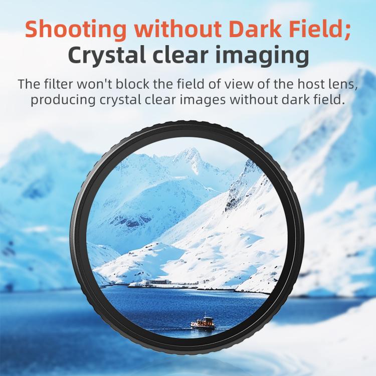 aMagisn Filter For DJI Action 5 Pro / 4 / 3, UV, CPL, ND8+16+32+64, ND8+16+32+CPL