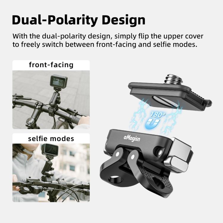 aMagisn Mini Quick Release Mount for Sports Cameras