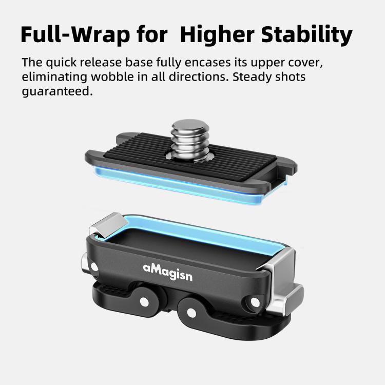 aMagisn Mini Quick Release Mount for Sports Cameras
