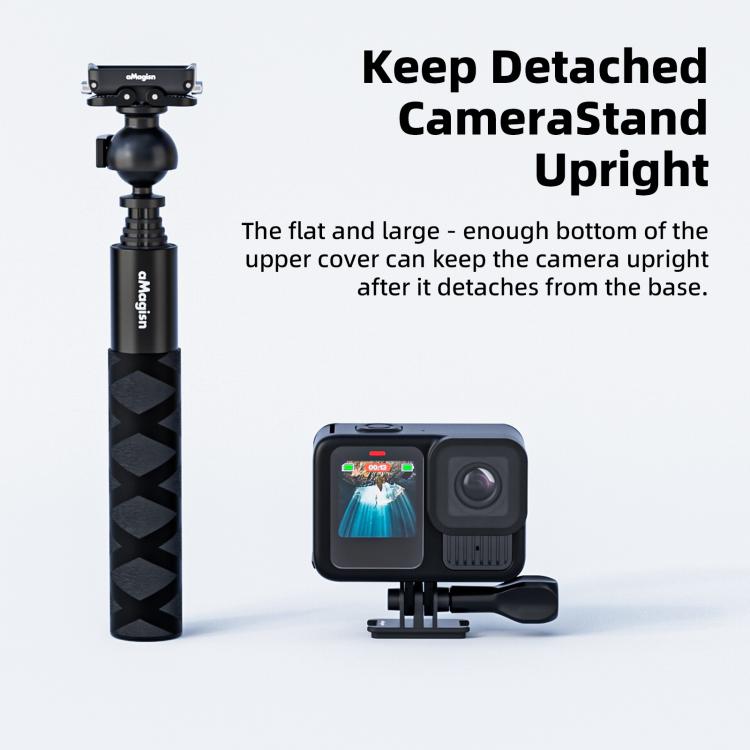aMagisn Mini Quick Release Mount for Sports Cameras