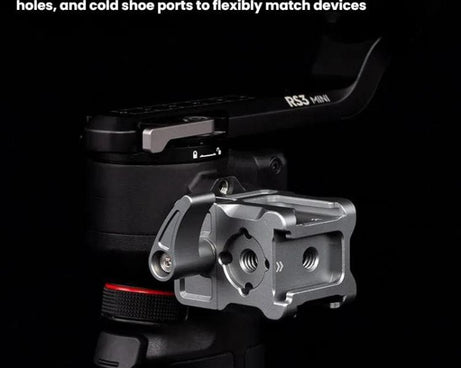 For DJI Ronin Series Stabilizer XILETU Quick Release NATO Clamp Cold Shoe Adapter, XDS-14